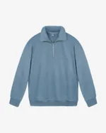 Толстовка Яндекс с молнией у горла синяя