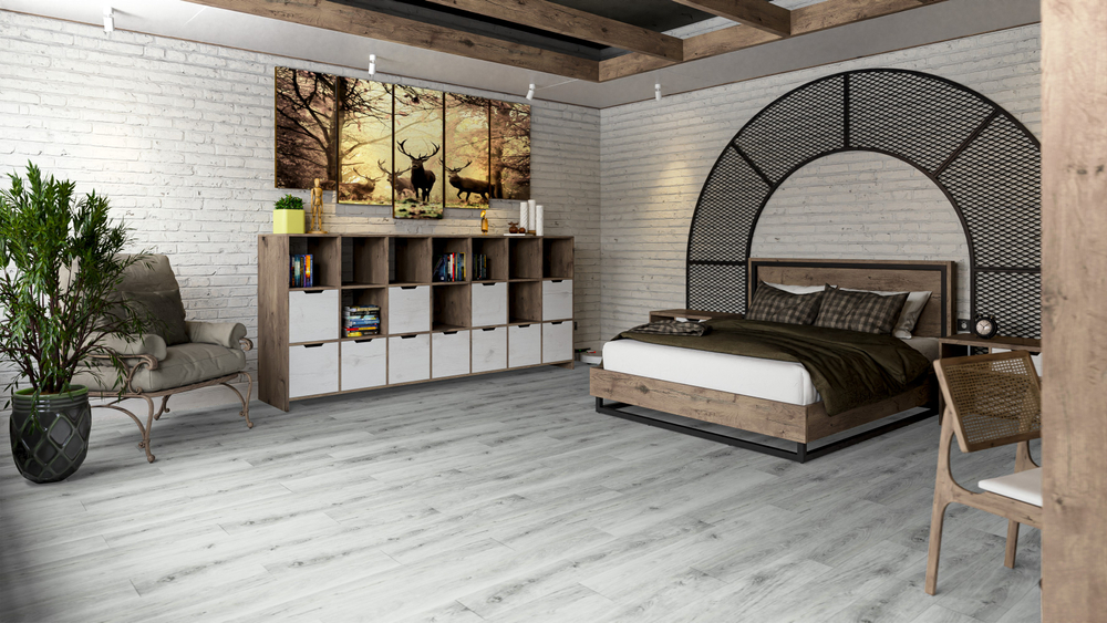 LVT-плитка Damy Floor 1536-2-LVT Дуб Альпийский