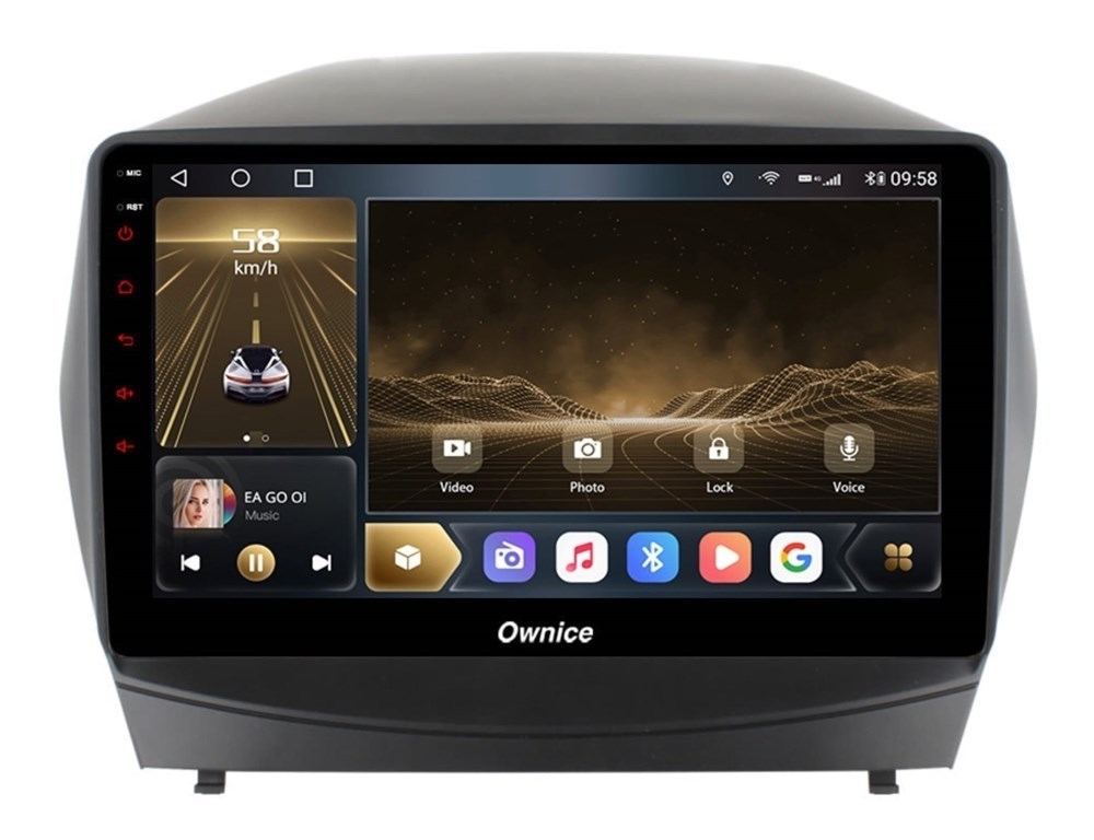 Штатная магнитола OWNICE OL-1702-P для Hyundai ix35 2009-2015 на Android 10.0