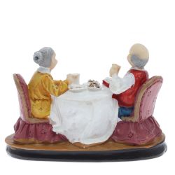 GAEM Фигурка декоративная "Бабушка с дедушкой", L11 W6 H8 см