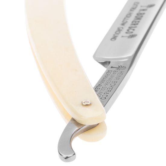Опасная бритва H. Böker & CO Extra Hollow Ground Elfenbein 4/8