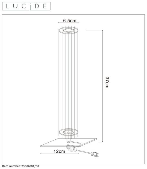 Настольная лампа Lucide Lionel 73506/01/30