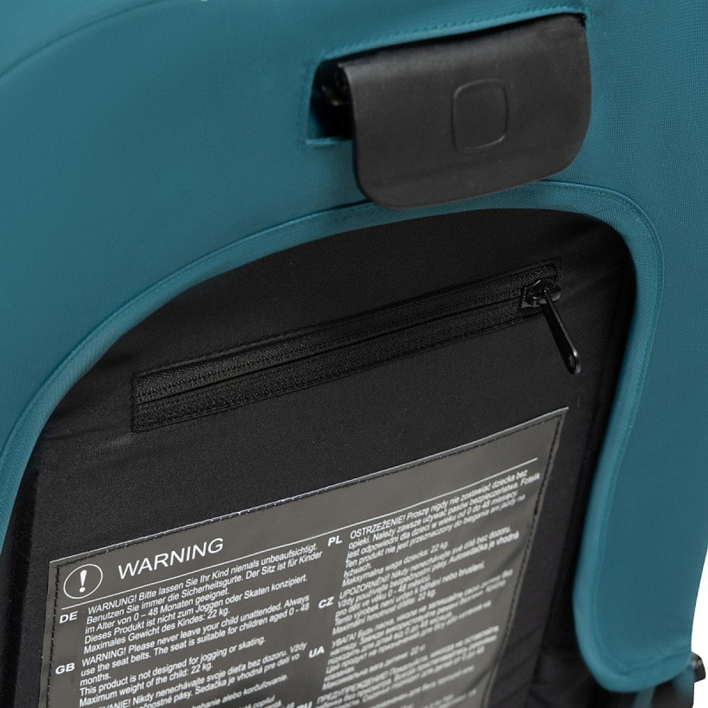 Коляска Agex Life 3 в 1 с автокреслом i-Safe S Black ALG528 Green (Зеленый)