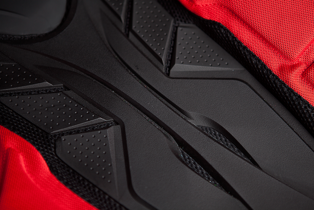 Мотокуртка - ICON OVERLORD RESISTANCE (текстиль, красная)