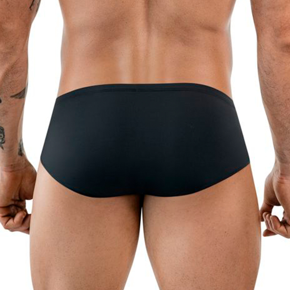 Мужские трусы брифы темно-серые Clever Moda AUDAZ BRIEF 187013