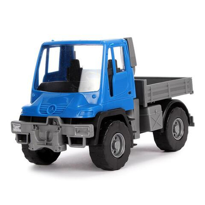 Самосвал бортовой "Мерседес. Unimog U 500. Люкс" 17,5см. синий (Лена)