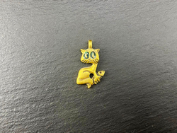 Подвеска. Кот с рыбёшкой