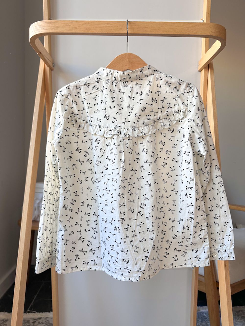 Хлопковая блузка Bonpoint, 116