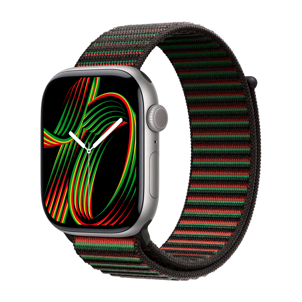 Умные часы Apple Watch Series 11 GPS, 46mm, Space Gray Aluminium Case with Black Unity Sport Loop
