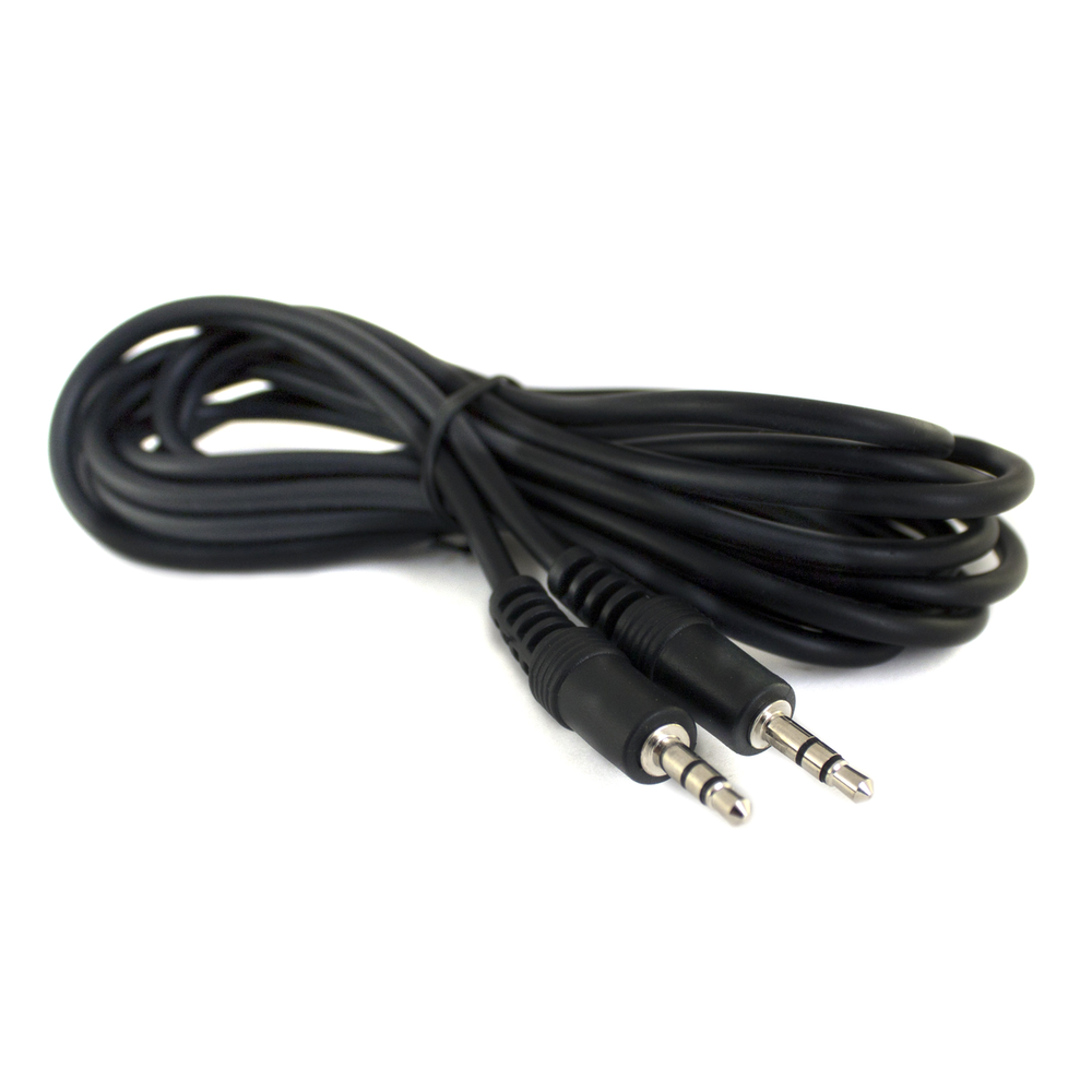 Аудио кабель AUX 3.5-3.5 D=4мм 3-метра