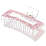 Заколка - краб для волос на блистере «MASKOTTA», шесть цветов в ассортименте, 9см