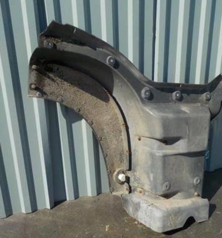 Корпус подножки слева на МАН ТГА 81615100473 б.у.