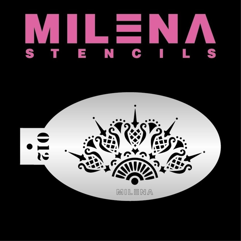 Трафарет Milena 012