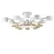 8196/10C COMFI LN25 262 белый, металл/дерево/пластик Потолочный светильник LED GX53 10*9W 220V RONDO