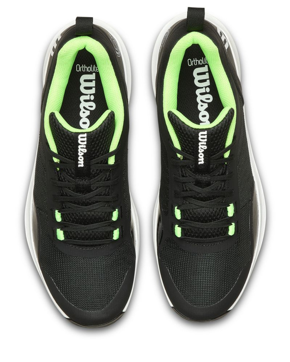 Мужские кроссовки для Падел Wilson Hurakn Pro V2 - black/white/green gecko