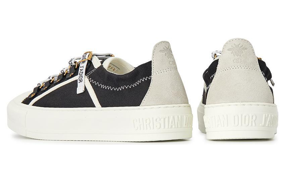 Кеды DIOR Walk'n'Dior Low Black White, KCK304CVE_S900