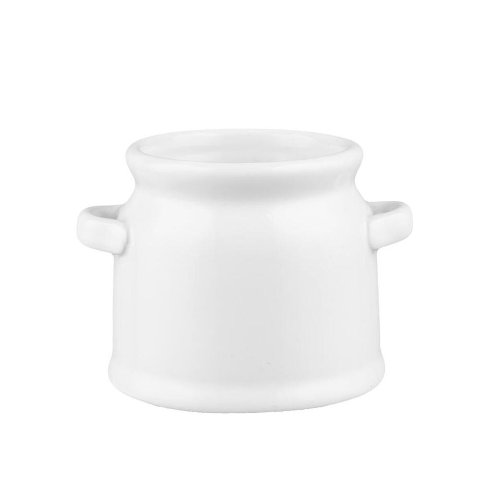 Соусник молочник 125 мл d 7 см h6 см круглый белый фарфор P.L. Proff Cuisine [6]