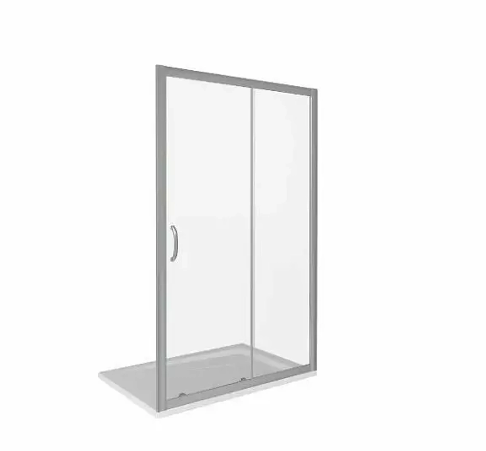 Душевая дверь в нишу Bas Infinity WTW-140-C-CH 140*185 без поддона