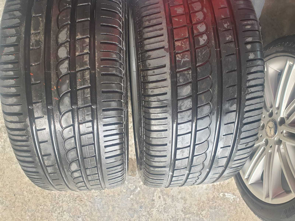 Шины летние Pirelli ZeroRosso 285/35 и 225/40 R18 4шт.