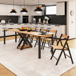 Стол трансформер NOVUS 2, цвет дуб крафт золотой/ черное дерево