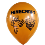 Шар 12" Квадратные человечки ассорти ЗБ 10 шт