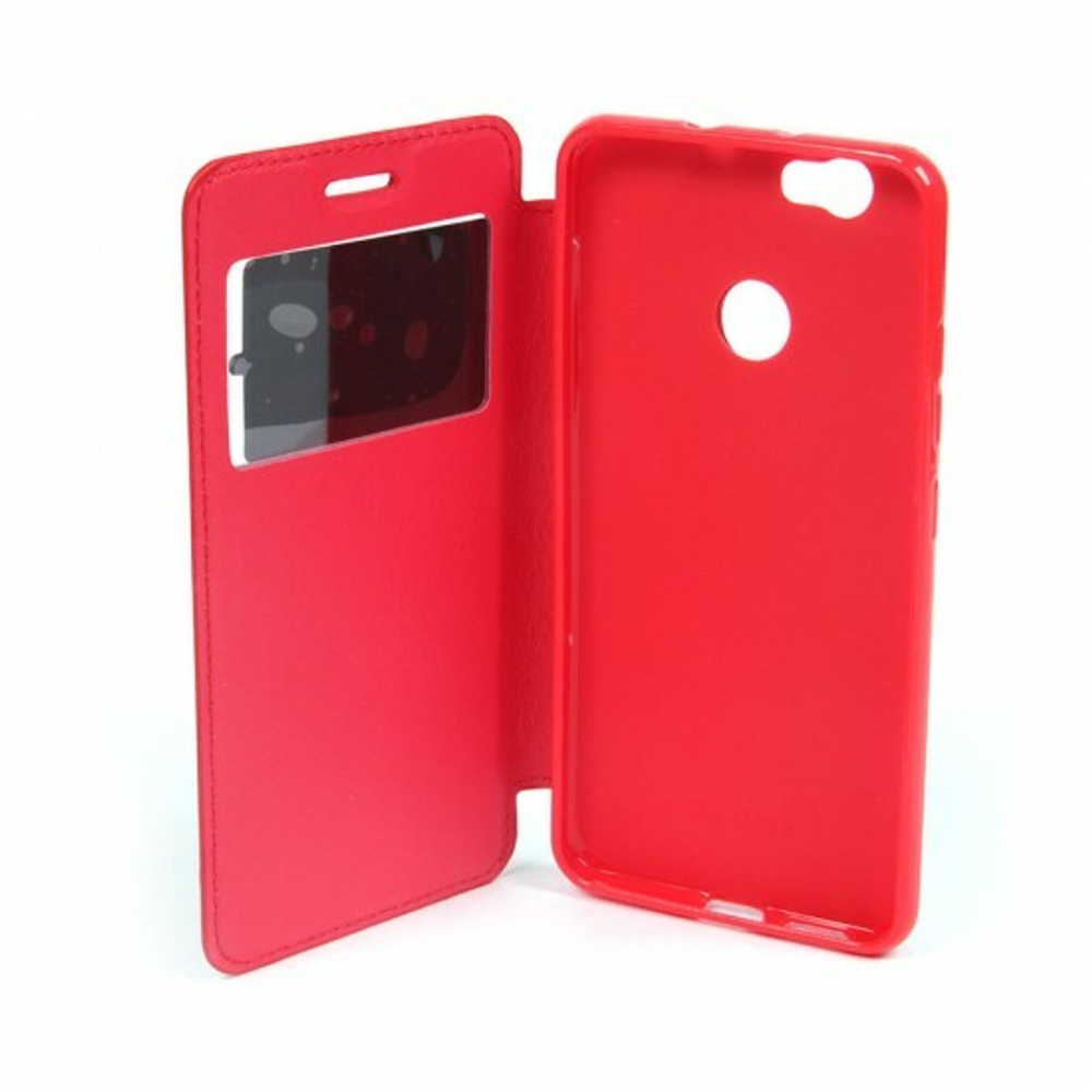 Чехол-книжка с магнитом для Huawei Nova, 007174-2 Белый