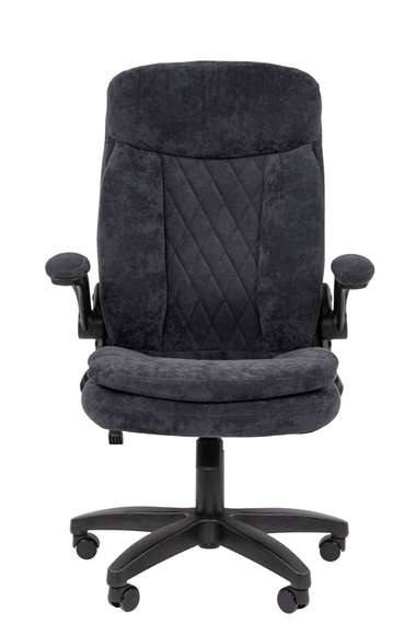 Кресло Chairman Home 533 Россия ткань S темно-серый