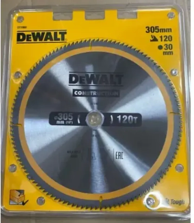 DeWalt Диск пильный 305 x 30; 120 зуб.