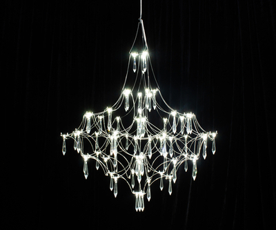 07881-80,02(05-21) Люстра димм. Галанта хром