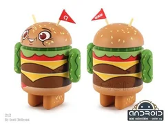 Android mini collectible series 04 робот коллекционный Бургер (Burger 2x2)