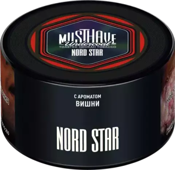 Табак для кальяна Must Have Undercoal 25г Nord Star (Вишня)