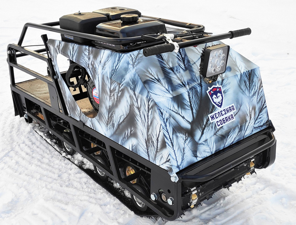 Мотобуксировщик Irondog (Железная собака) M500 13 Камуфляж Охотник
