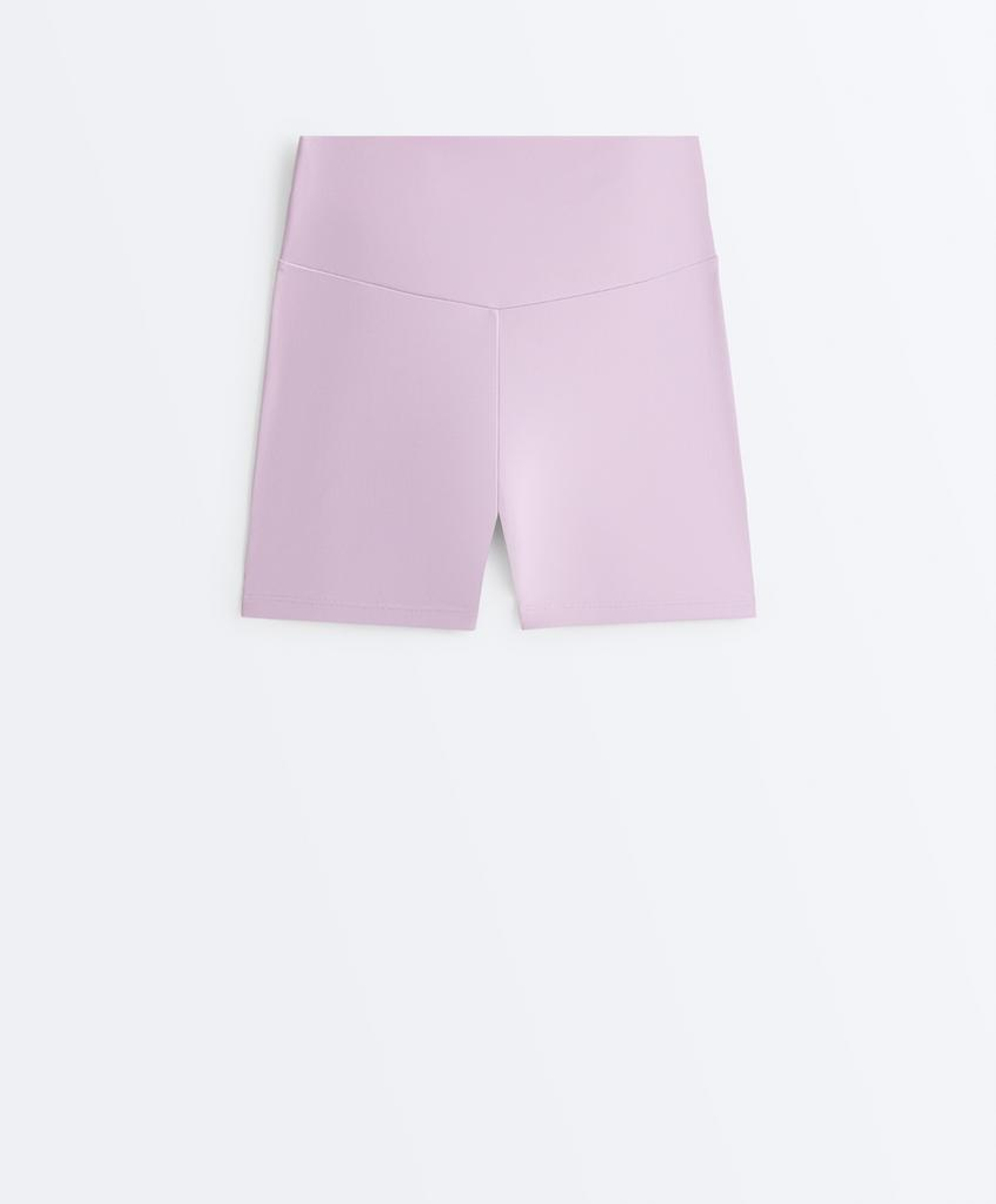 OYSHO Велосипедки Comfortlux с высокой посадкой длиной 10 см, сиреневый