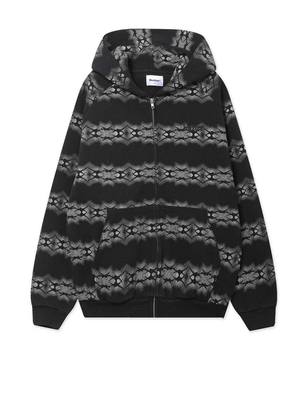 Мужская Толстовкаи Faded Waffle Zip-thru