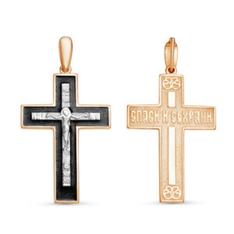 Подвеска из золота с эмалью