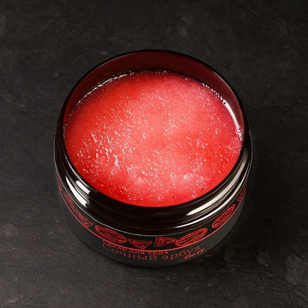 Сахарный скраб для тела Сочный арбуз - 250 гр.