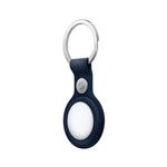 Тканевый брелок с заводным кольцом Apple FineWoven Key Ring для AirTag, Deep Blue (Темно-синий)