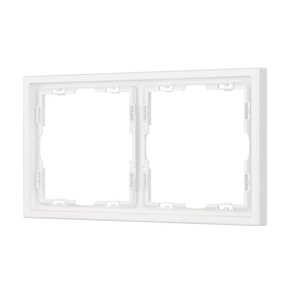 Рамка пластиковая Arlight FRM-NOBE-SFPL-2-WH 054215
