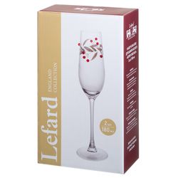 НАБОР БОКАЛОВ ДЛЯ ШАМПАНСКОГО "BERRY DREAMS" ИЗ 2 ШТ. 180 МЛ