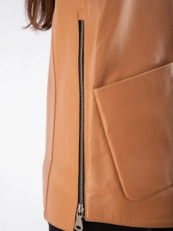 Кожаная куртка демисезонная косуха