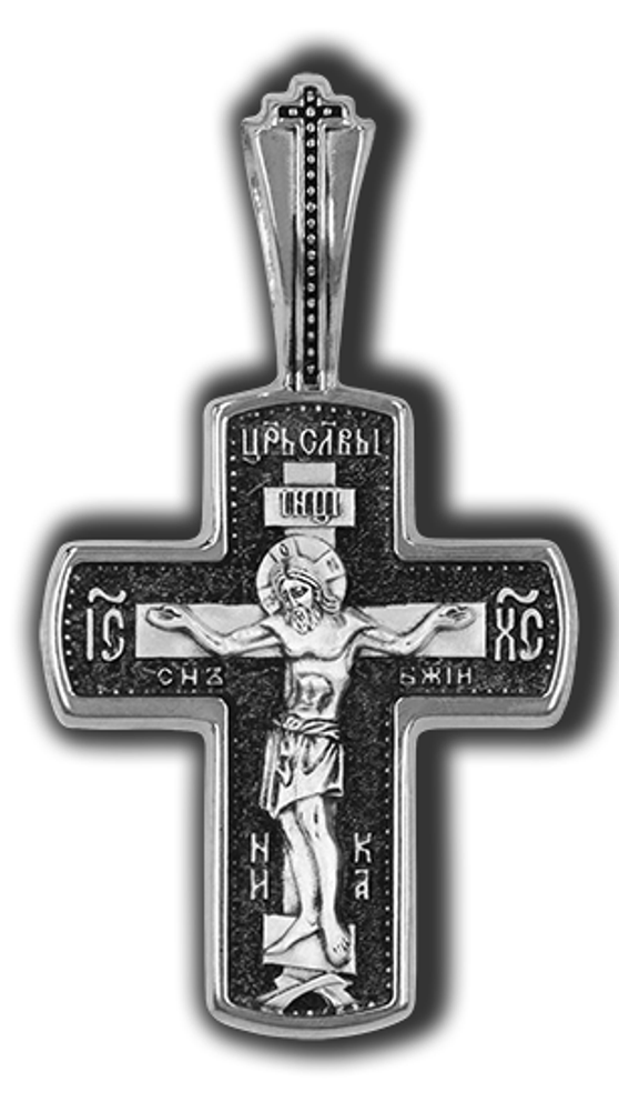 Распятие Христово. Святитель Николай. Православный крест.