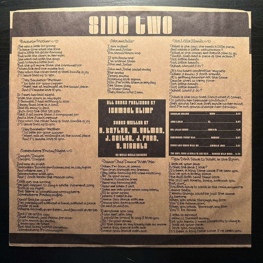 The Turtles - Turtle Soup (США 1969г.)