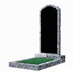 Памятник фигурный со вставкой (Black) JD-11 (комплект)