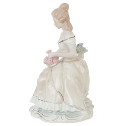 GAEM Фигурка декоративная "Девушка", L18 W13,5 H22 см