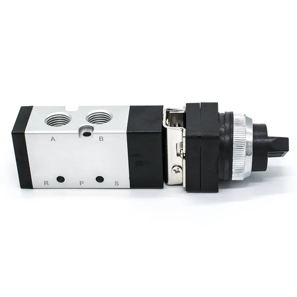 MSV86522-TB Распределитель поворотный с фиксацией 5/2, G1/4