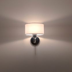 Citilux Эвита CL466310 Бра с белым абажуром и выключателем