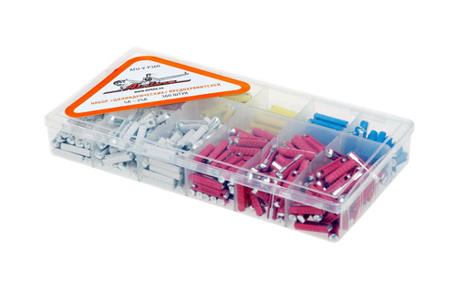 Предохранитель цилиндрический набор 5 -25 А Airline 360 шт