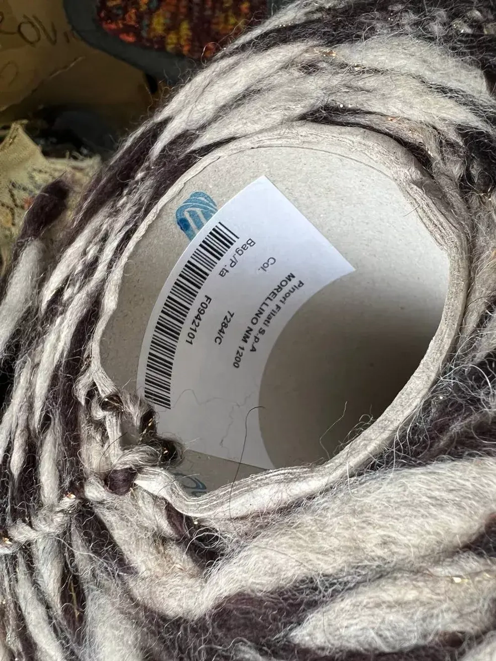 Трикотажная пряжа для вязания MORELINO толстая шишибрики