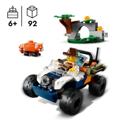 LEGO City - Квадроцикл исследователя джунглей с красной пандой 60424 / артикул   60424  / GTIN 5702017585222