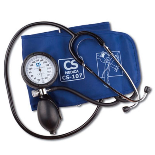 Тонометр механический CS-107, со встроенный фонендоскопом